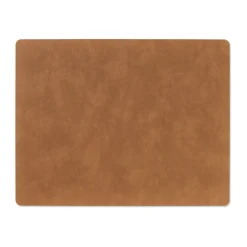 Discount LIND DNA Nupo placemat square L, Nature BeigeBrown