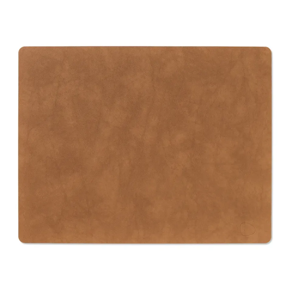 Discount LIND DNA Nupo placemat square L, Nature BeigeBrown