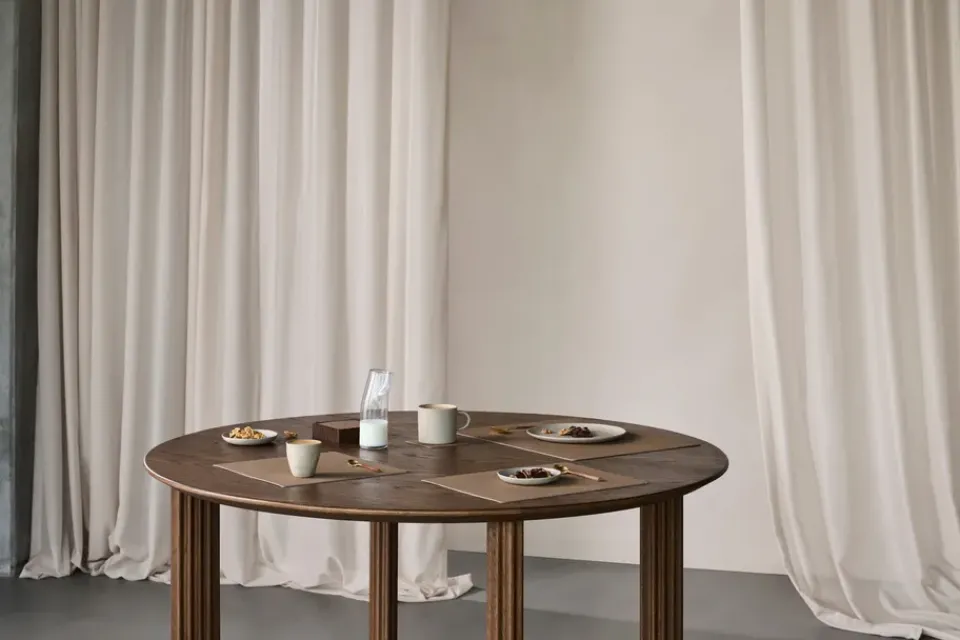 Placemats^LIND DNA Nupo placemat square L, Nougat Brown