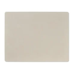 Placemats^LIND DNA Nupo placemat square L, Oyster white Grey