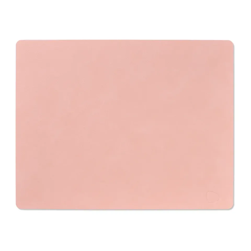 Placemats^LIND DNA Nupo placemat square L, rosa Pink