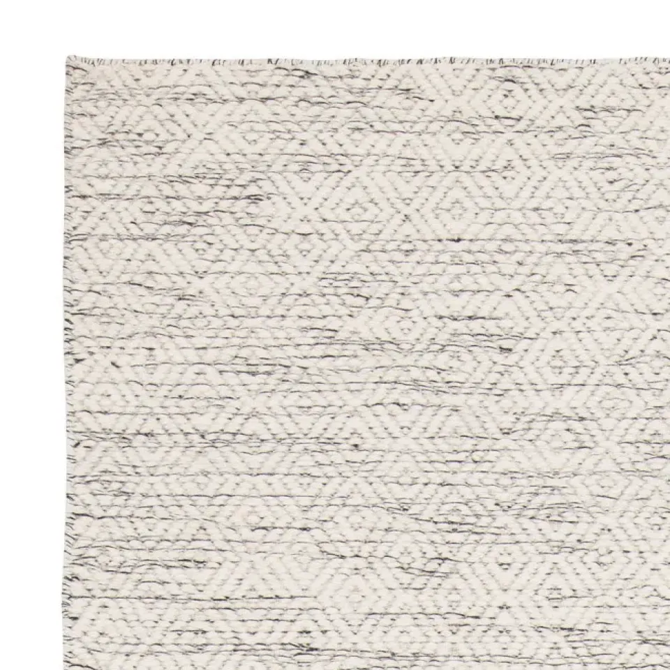 Wool Rugs^Linie Design Nyoko wool carpet 200x300 cm, White