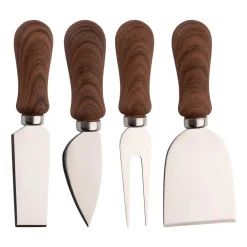 Clearance Dorre Odina cheese knife set 4 pieces, Stainless steel Silver-coloured