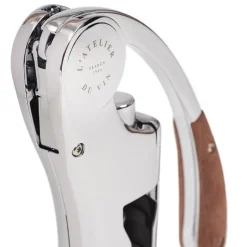 Corkscrews & Openers^L'Atelier du Vin Oeno Motion corkscrew, Walnut-chrome Silver-colouredBrown