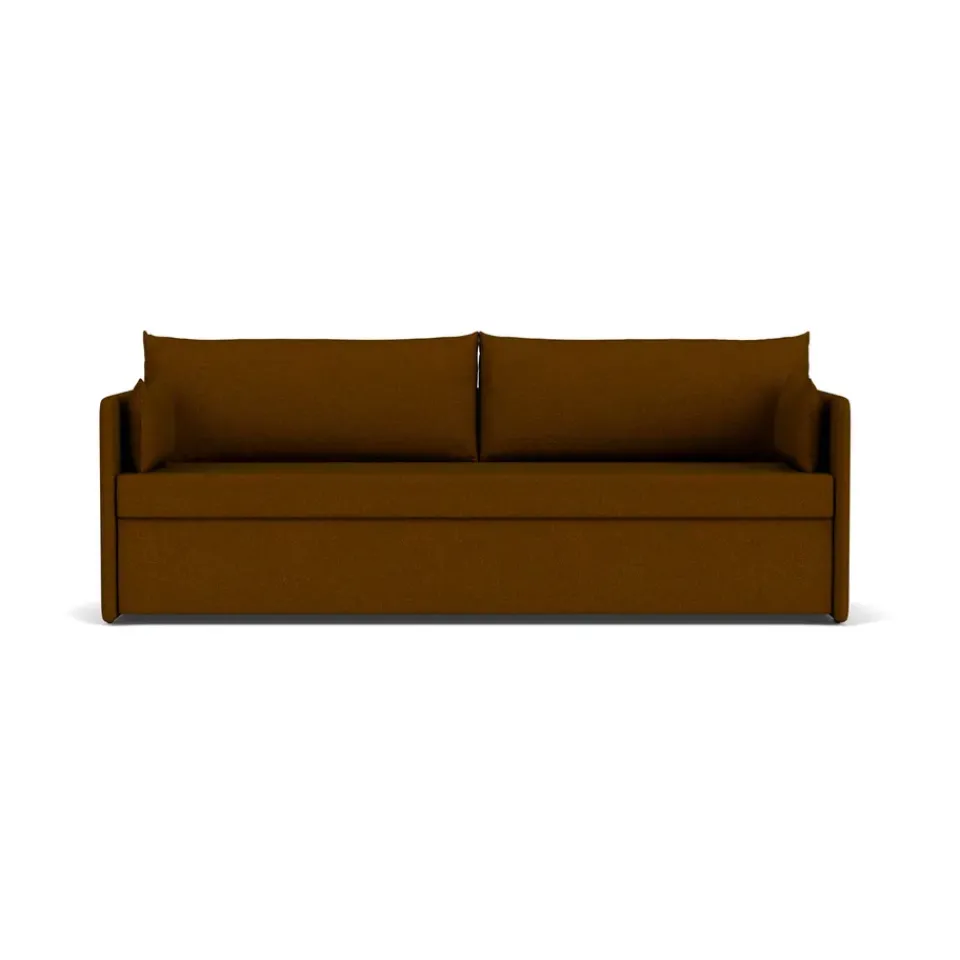 Sofas^Audo Copenhagen Offset sofa bed 3 seater, Baru 0450 Gold Gold-coloured