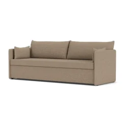 Outlet Audo Copenhagen Offset sofa bed 3 seater, Logan Flint Beige