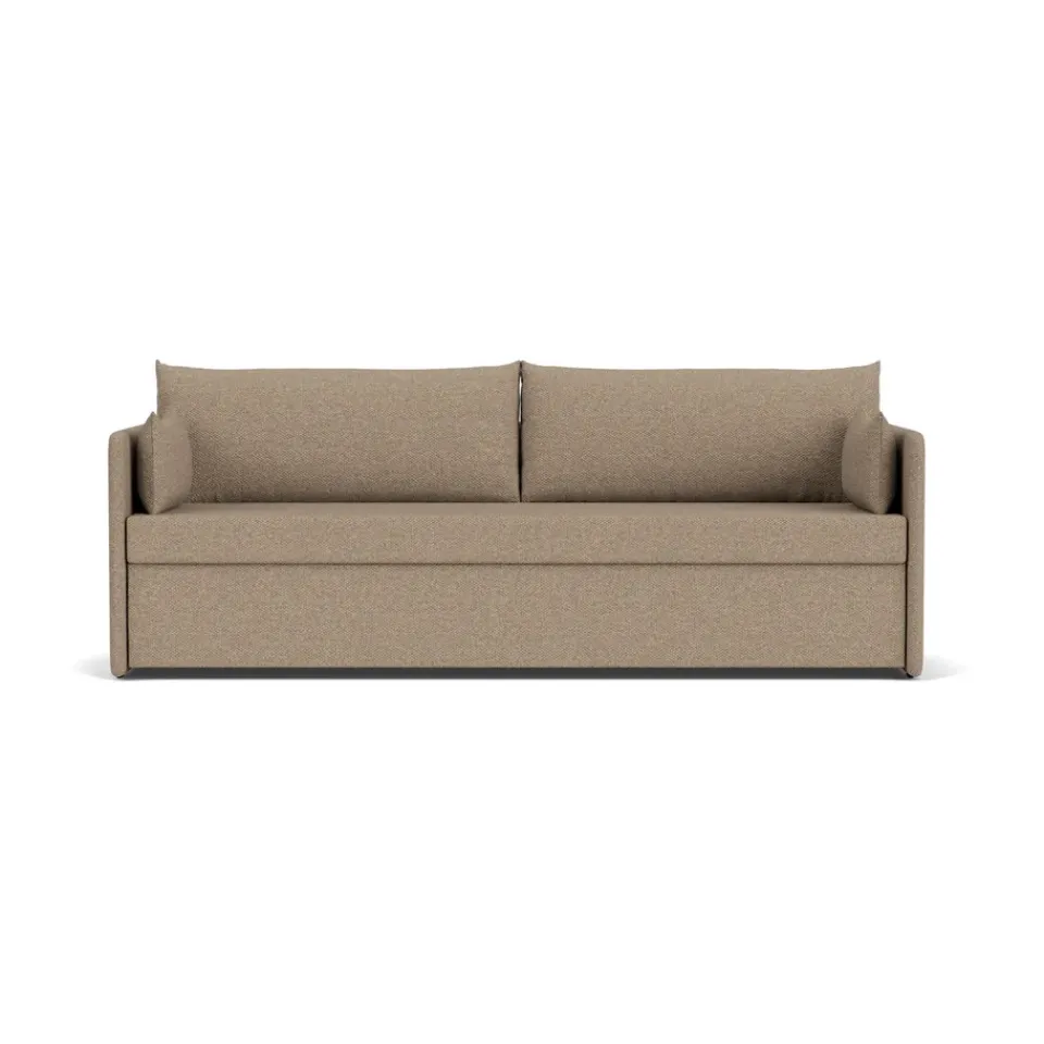 Outlet Audo Copenhagen Offset sofa bed 3 seater, Logan Flint Beige