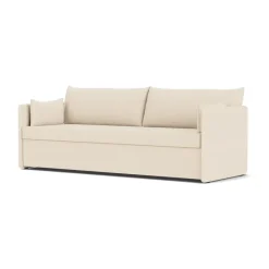 Hot Audo Copenhagen Offset sofa bed 3 seater, Logan Jasmine White