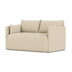 Discount Audo Copenhagen Offset sofa bed 2 seater, Logan sand Beige