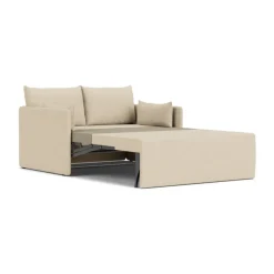 Discount Audo Copenhagen Offset sofa bed 2 seater, Logan sand Beige