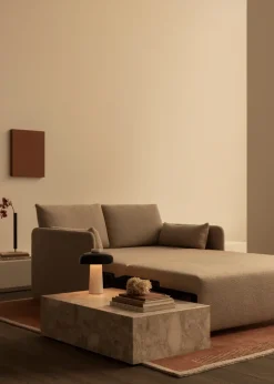 Sale Audo Copenhagen Offset sofa bed 2 seater, Logan flint Beige