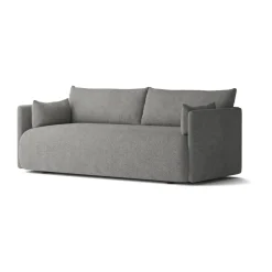 Sofas^Audo Copenhagen Offset sofa 2-seats, Audo Bouclé 16 Dark Grey