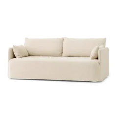 Outlet Audo Copenhagen Offset sofa 2-seats, Logan Jasmine White