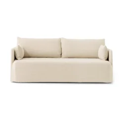 Outlet Audo Copenhagen Offset sofa 2-seats, Logan Jasmine White