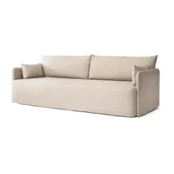 New Audo Copenhagen Offset sofa 3-seats, Logan Sand Beige