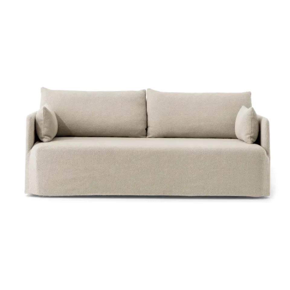 Hot Audo Copenhagen Offset sofa 2-seats, Logan Sand Beige