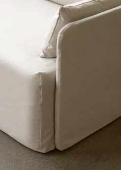 Hot Audo Copenhagen Offset sofa 2-seats, Logan Sand Beige