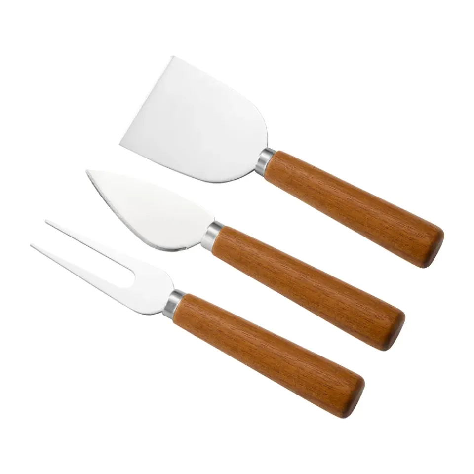 Dorre Oleda cheese knives 3 pcs, Nature Beige