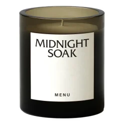 Clearance Audo Copenhagen Olfacte scented Candle Midnight Soak, 235 g GreyGreenBrown