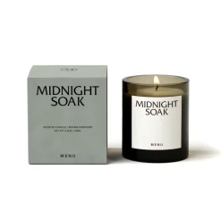 Clearance Audo Copenhagen Olfacte scented Candle Midnight Soak, 235 g GreyGreenBrown
