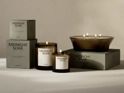 Clearance Audo Copenhagen Olfacte scented Candle Midnight Soak, 235 g GreyGreenBrown