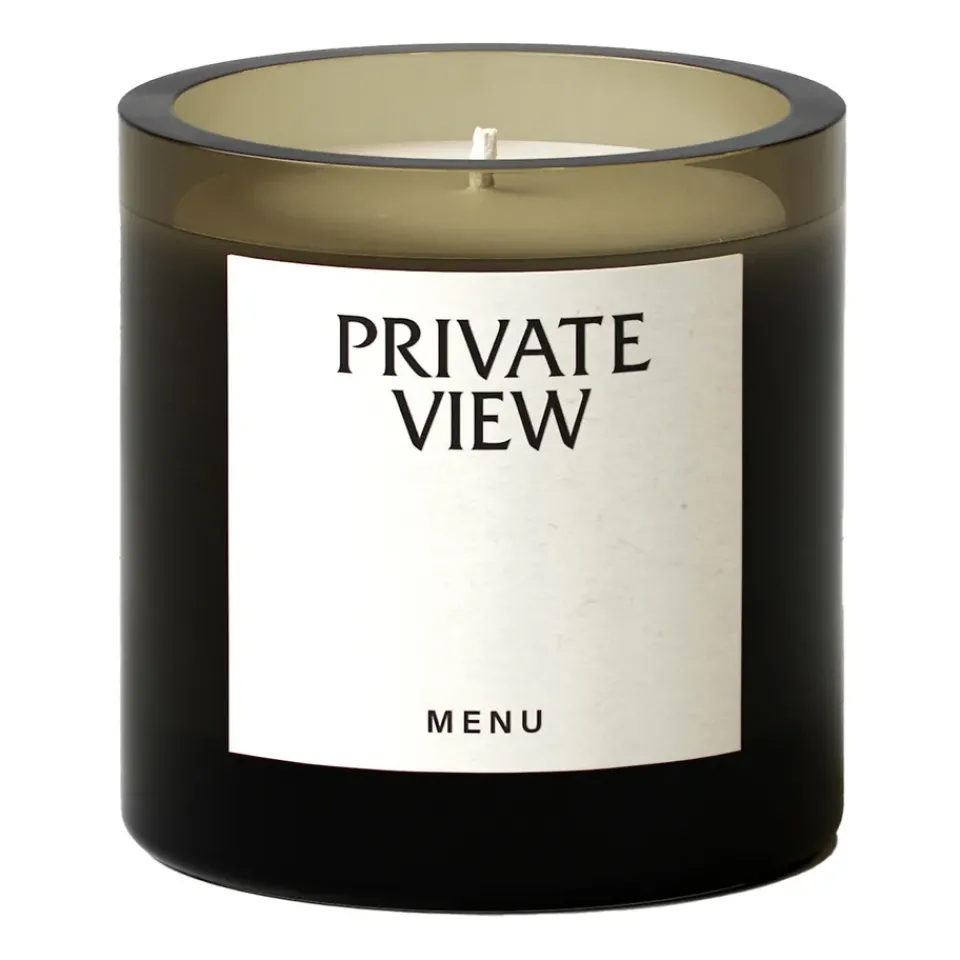 Hot Audo Copenhagen Olfacte scented candle Private View, 79 g GreyGreenBrown