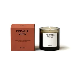 Hot Audo Copenhagen Olfacte scented candle Private View, 79 g GreyGreenBrown