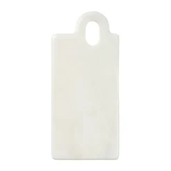 Chopping Boards^Broste Copenhagen Olina cutting board 14x31 cm, marble White