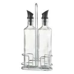 Bottles, Pourers & Drizzlers^Dorre Olive oil vinegar set 35 cl, Glass Transparent