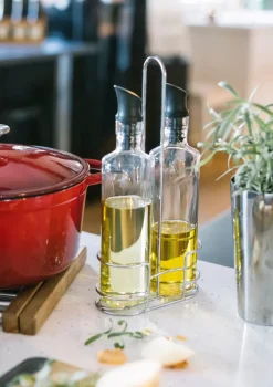 Bottles, Pourers & Drizzlers^Dorre Olive oil vinegar set 35 cl, Glass Transparent