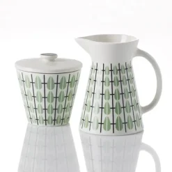Outlet Superliving Olivia milk jug, white-mint BlueGreenWhite