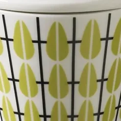 Clearance Superliving Olivia sugar bowl, white-lime GreenYellowWhite