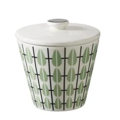 Sugar Bowls^Superliving Olivia sugar bowl, white-mint BlueGreenWhite