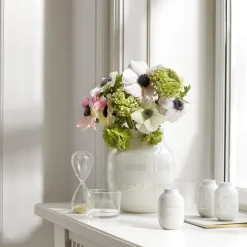 Vases^Kähler Omaggio vase pearl, medium White