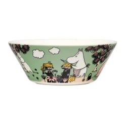 Hot Moomin Arabia Omtanke Moomin Bowl, Ø15 cm Green
