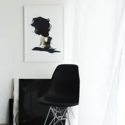 Outlet Anna Bülow On her mind poster, 50x70 cm MultiBlackWhite