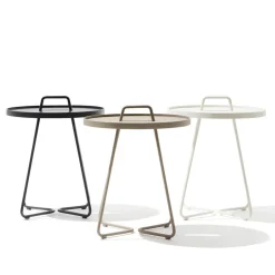Table For Outdoor Use^Cane-line On the move table Ø44 cm, White