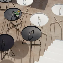 Table For Outdoor Use^Cane-line On the move table Ø44 cm, White