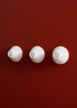 Clearance HAY Ono Flush Mount wall lamp Ø20 cm, Opal acrylic White