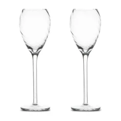 Champagne Glasses^Byon Opacity champagne glass 16 cl 2-pack, Clear Transparent