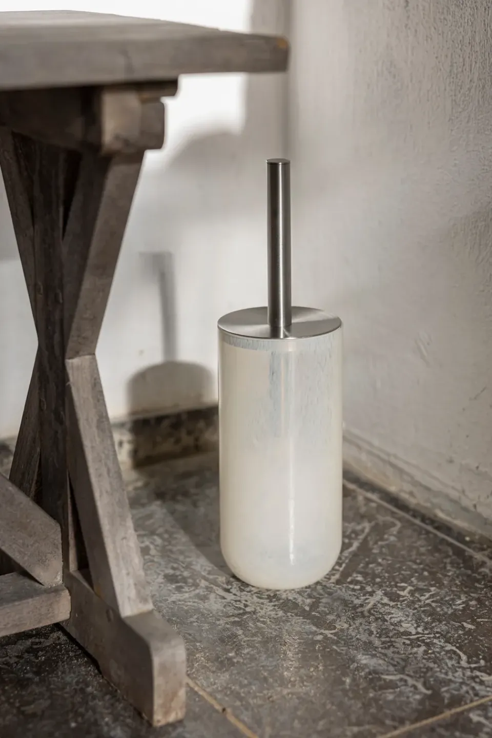 Toilet Brushes^Mette Ditmer Opal toilet brush, Linen White