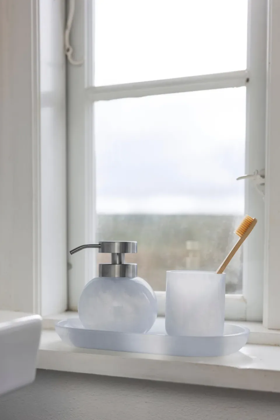 Toothbrush Holders^Mette Ditmer Opal toothbrush holder, Light Blue