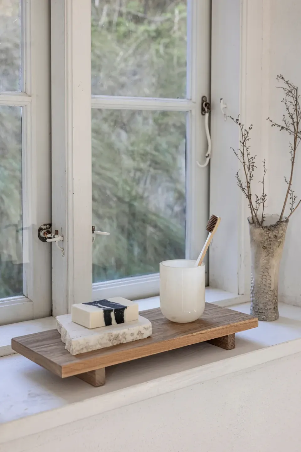 Clearance Mette Ditmer Opal toothbrush holder, Linen White
