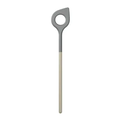 Spoons, Scoops & Ladles^Rosti Optima stirring spoon with hole 31x55 cm, Humus Brown