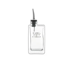 Bottles, Pourers & Drizzlers^Luigi Bormioli Optima vinegar bottle, 25 cl Transparent