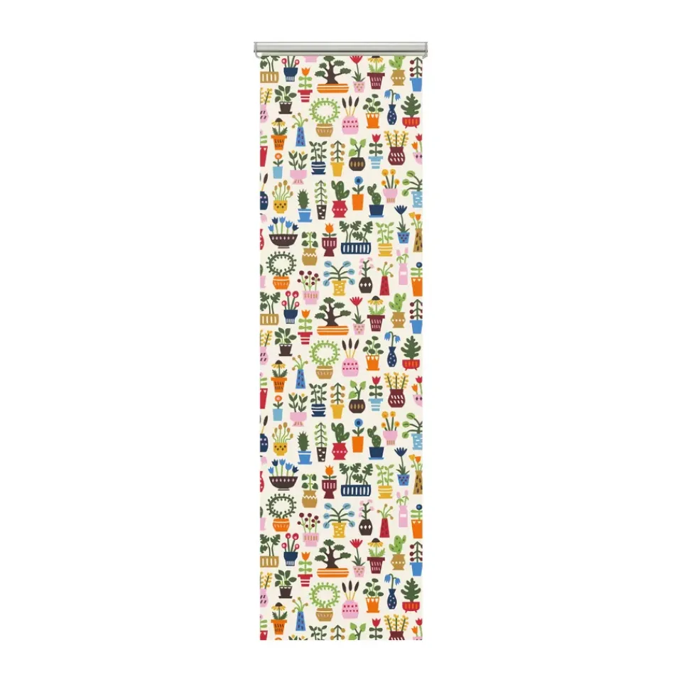 Curtains^Arvidssons Textil Orangeriet panel curtain 2-pack, Multi