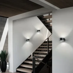 Wall Lights^Light-Point Orbit W1 wall lamp, , 3000 kelvin Black