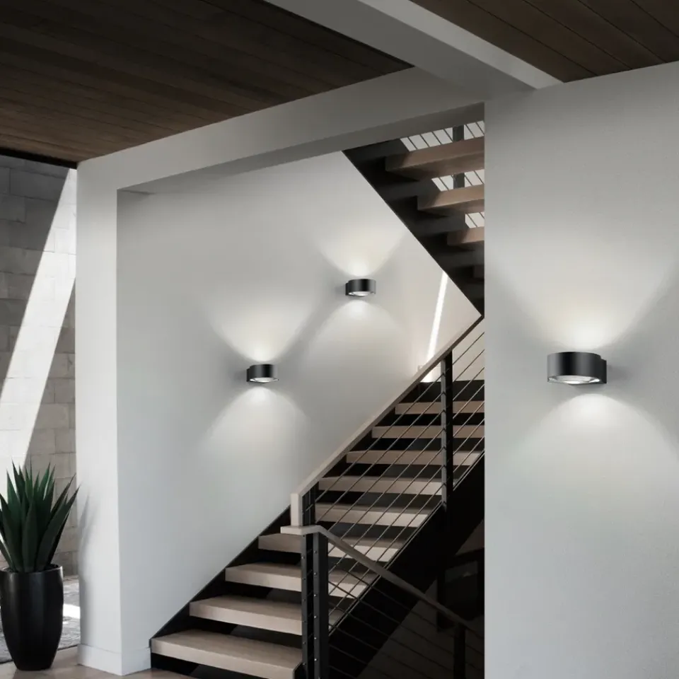 Wall Lights^Light-Point Orbit W1 wall lamp, , 3000 kelvin Black