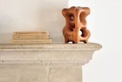 Sculptures & Porcelain Figurines^Ethnicraft Organic sculpture 22 cm, Varnished mahogany Brown