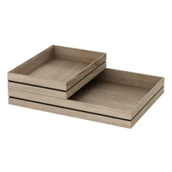 Storage Baskets^MOEBE Organise storage box 17x25 cm, Wood Brown